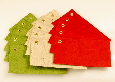 Handmade paper gift tags