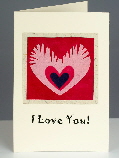 Handmade Valentines cards from Tropical Valentine Cards