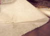 Making lokta string from handmade lokta tissue paper
